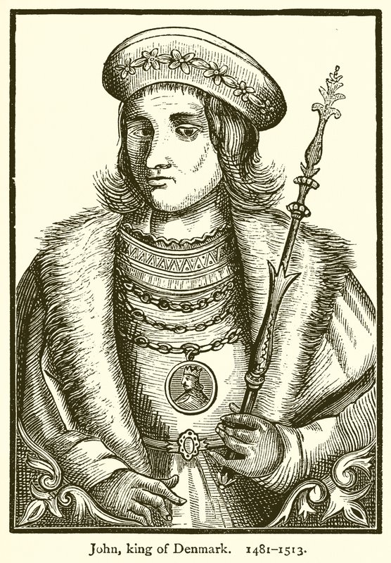 Jan, král dánský. 1481-1513 od English School
