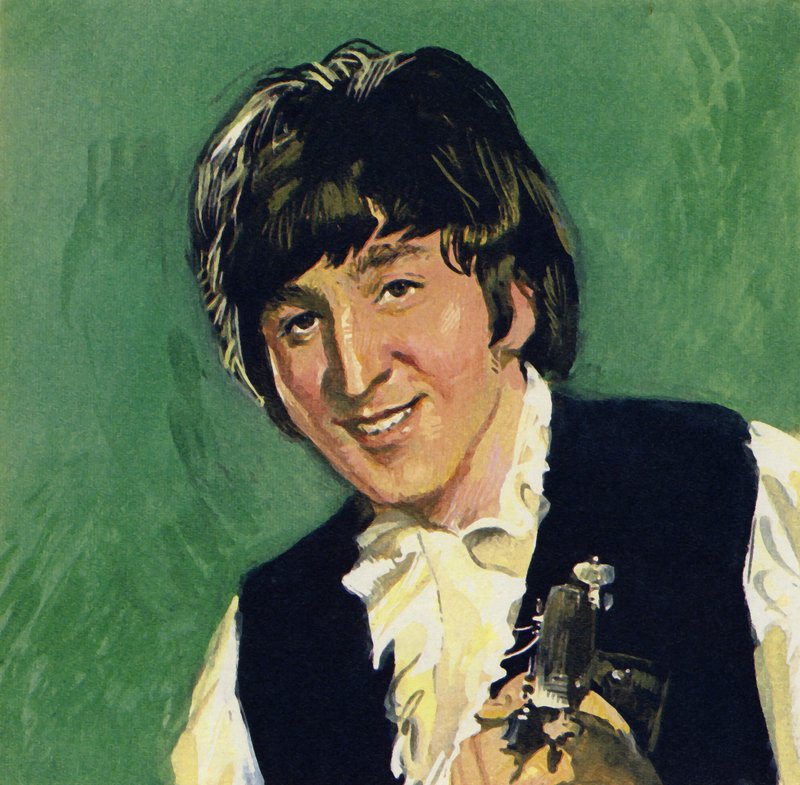 John Lennon z The Beatles od English School