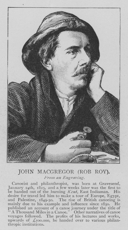John Macgregor, Rob Roy (rytina) od English School