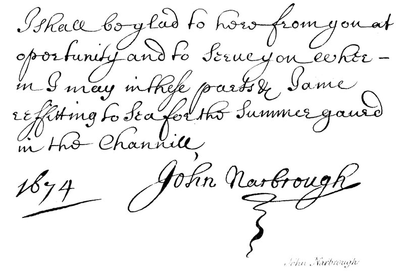 John Narborough od English School