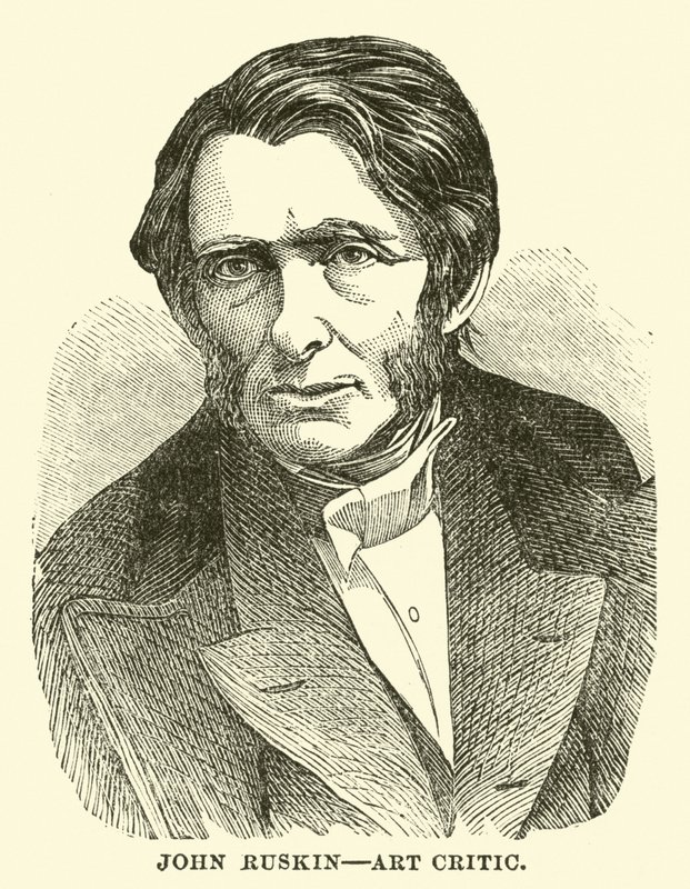 John Ruskin, umělecký kritik od English School