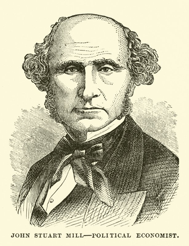 John Stuart Mill, politický ekonom od English School
