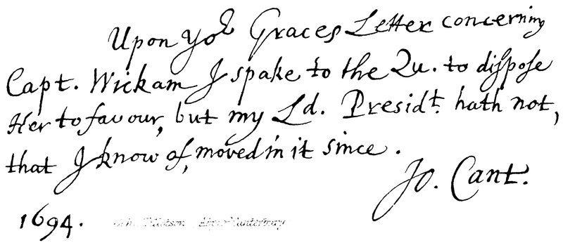 John Tillotson (Abp: z Canterbury) od English School