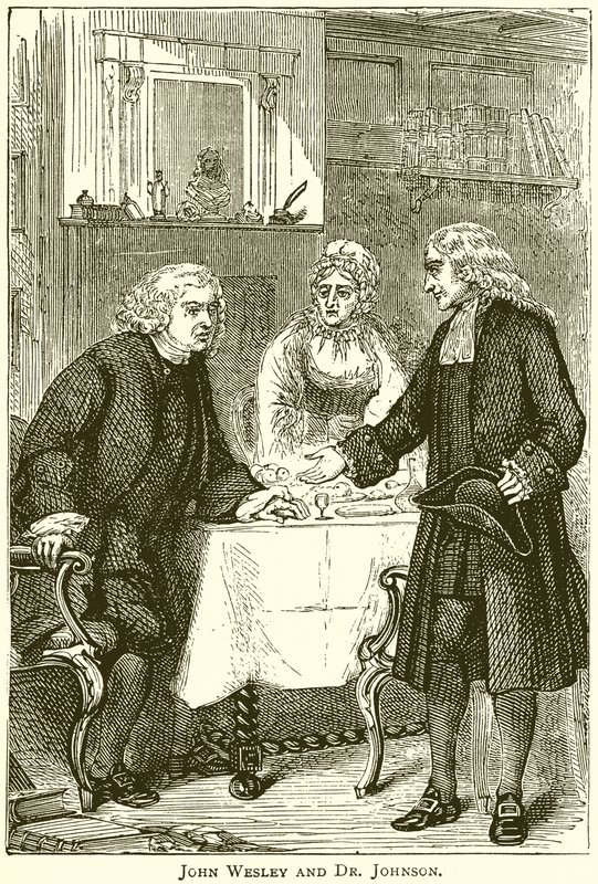 John Wesley a Dr. Johnson od English School