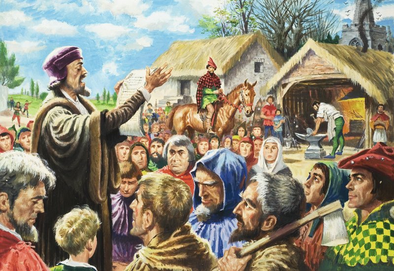 John Wycliffe od English School