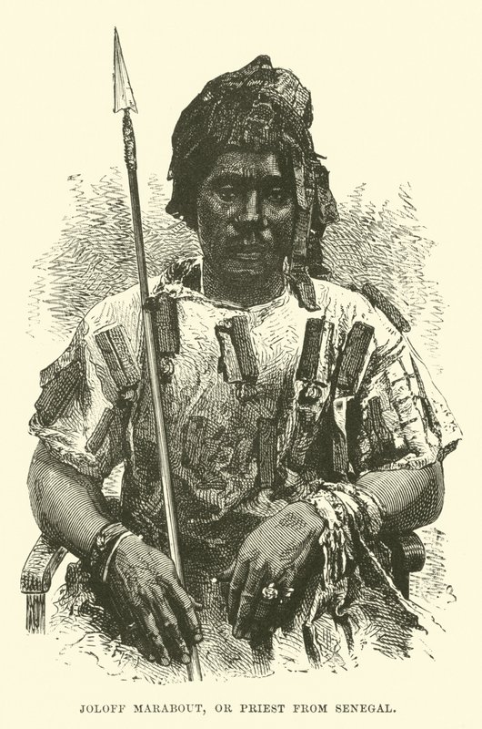 Joloff Marabout, nebo kněz ze Senegalu od English School