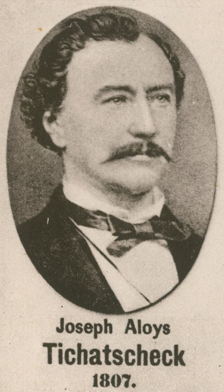 Josef Alois Tychaztsketsk (rytina) od English School