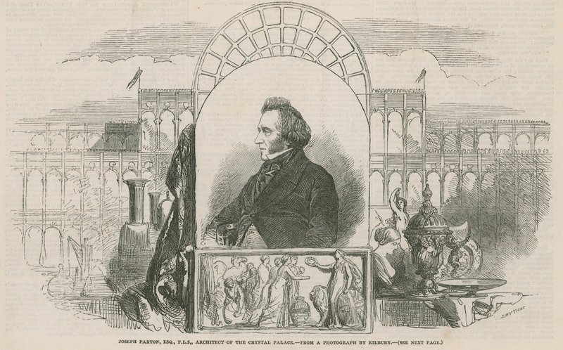 Joseph Paxton, architekt Crystal Palace od English School