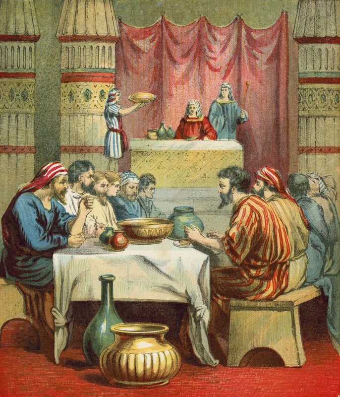 Josefovi bratři v Egyptě od English School