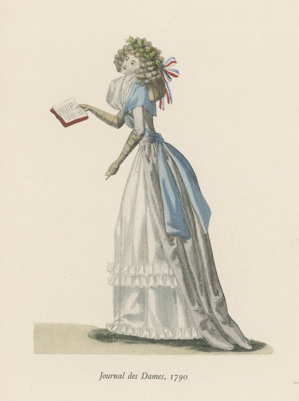 Dámský deník, 1790 od English School