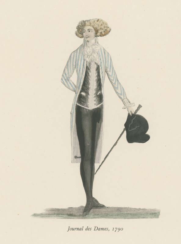 Dámský deník, 1790 od English School