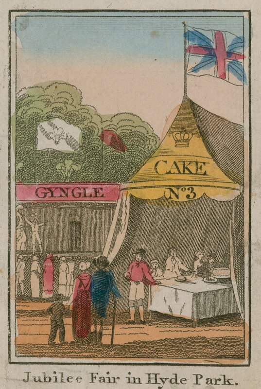 Jubilejní veletrh v Hyde Parku, 1814 od English School