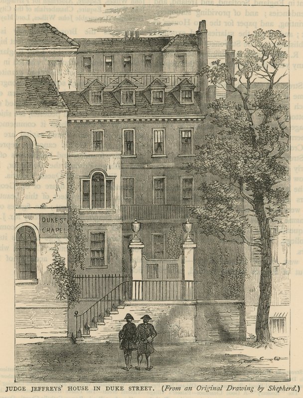 Dům soudce Jeffreyse v Duke Street v Londýně od English School