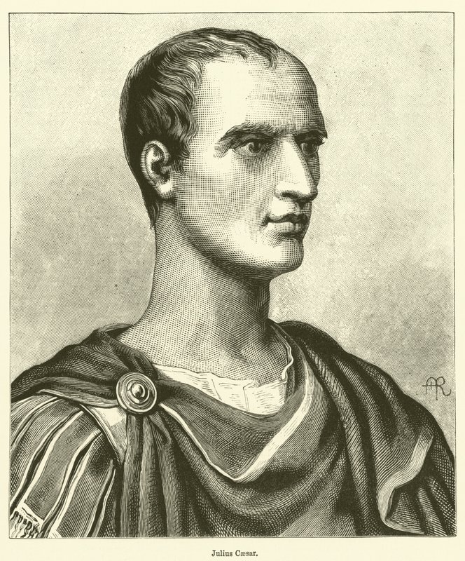 Julius Caesar (rytina) od English School