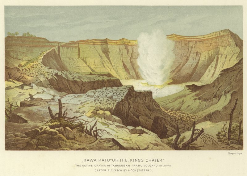 Kawa Ratu nebo Kings Crater od English School