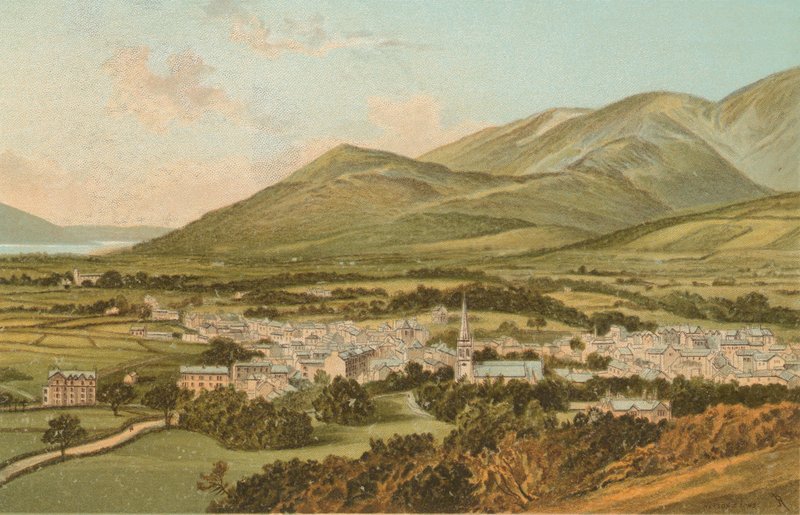 Keswick z Castle Hill od English School