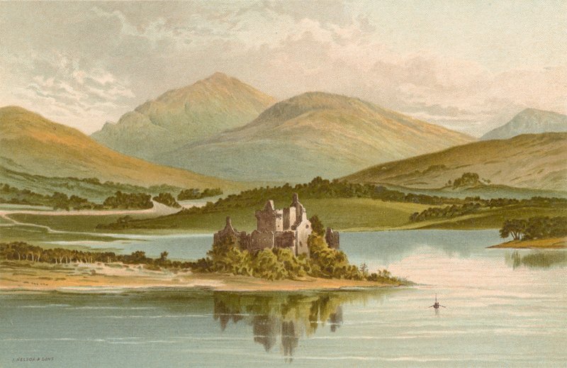 Hrad Kilchurn - Loch Awe od English School