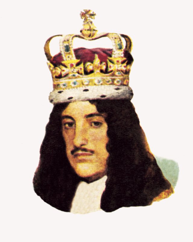 Král Karel II od English School