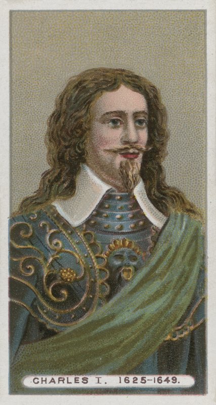 král Karel I od English School
