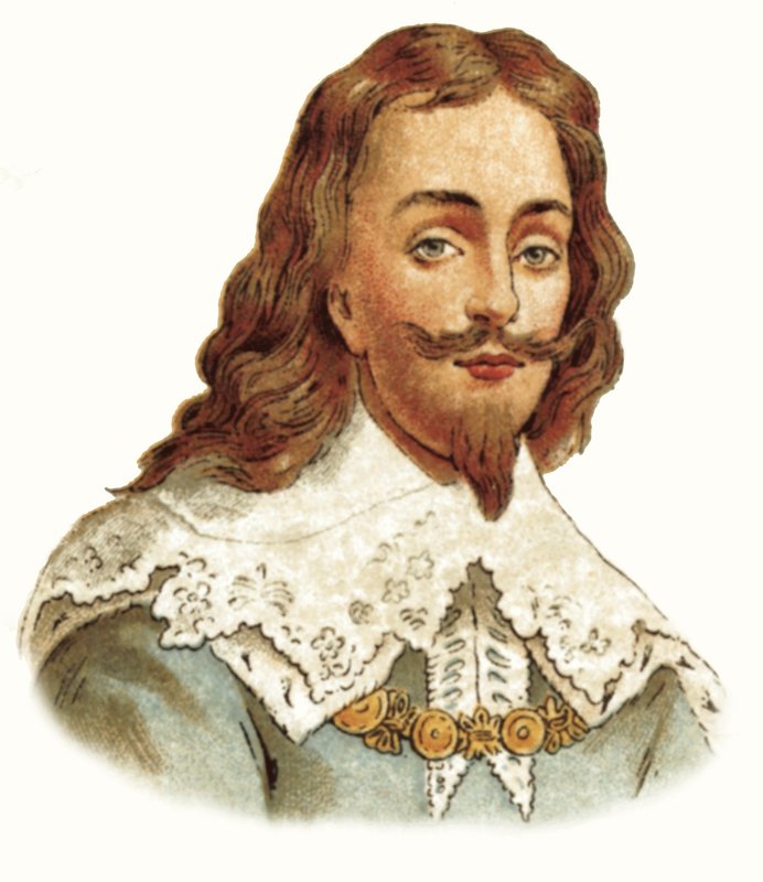 král Karel I od English School