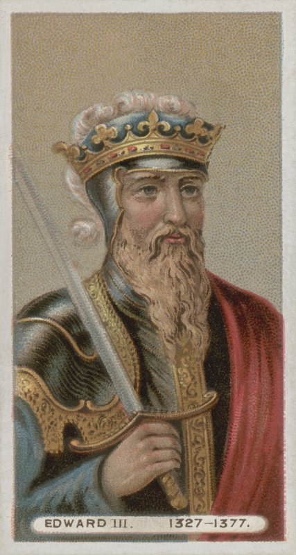 Král Edward III od English School