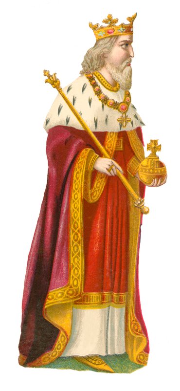 Král Edward III od English School