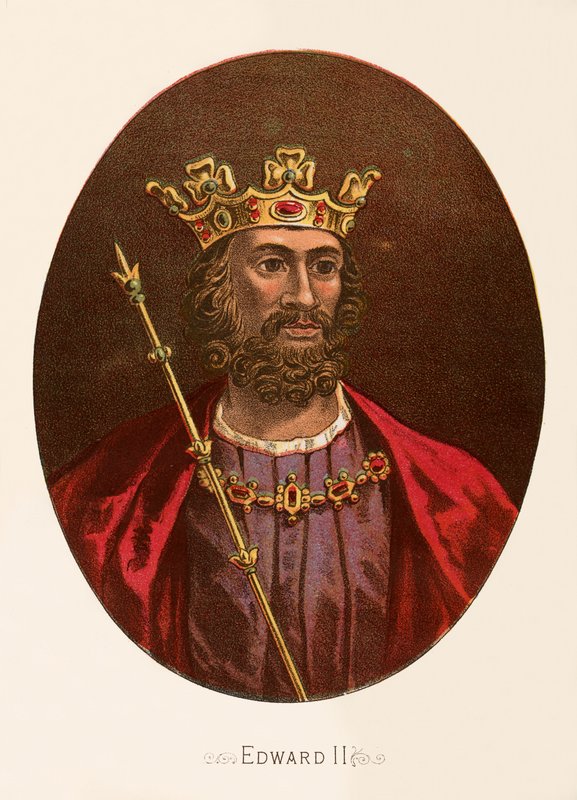 Král Edward II od English School