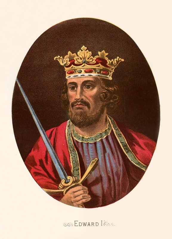 Král Edward I od English School