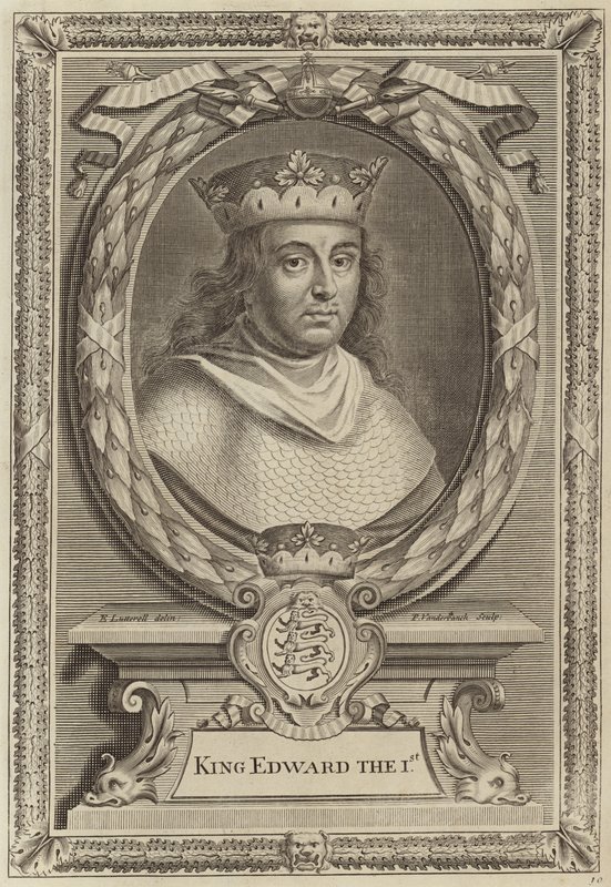 Anglický král Edward I od English School