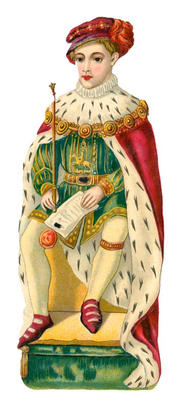král Edward v od English School