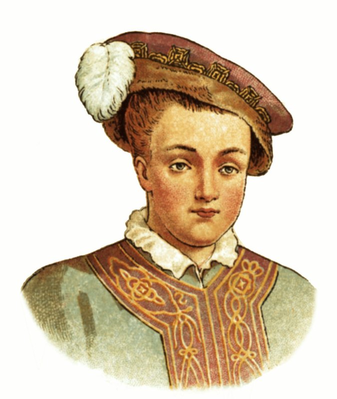 král Edward v od English School