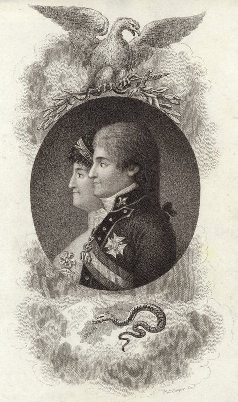 Španělský král Ferdinand VII Carlos Maria Isidoro od English School