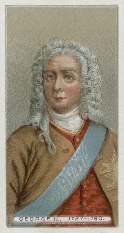 Král Jiří II od English School