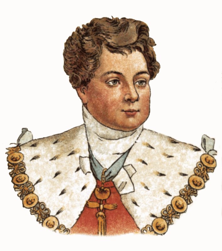 Král Jiří IV od English School