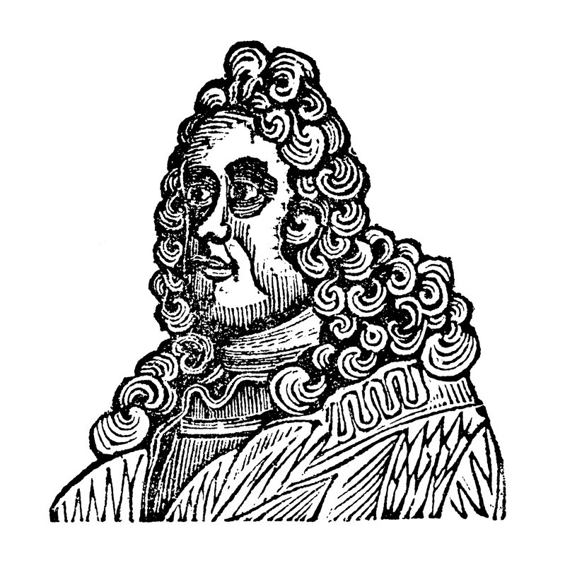 King George I (dřevořez) od English School
