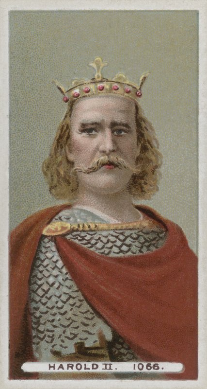 Král Harold II od English School