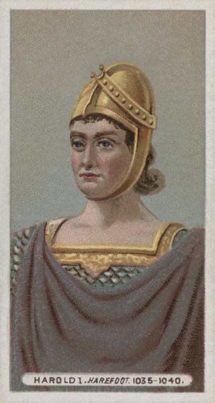Král Harold I, Harefoot od English School