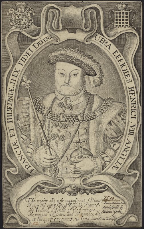 Anglický král Jindřich VIII od English School