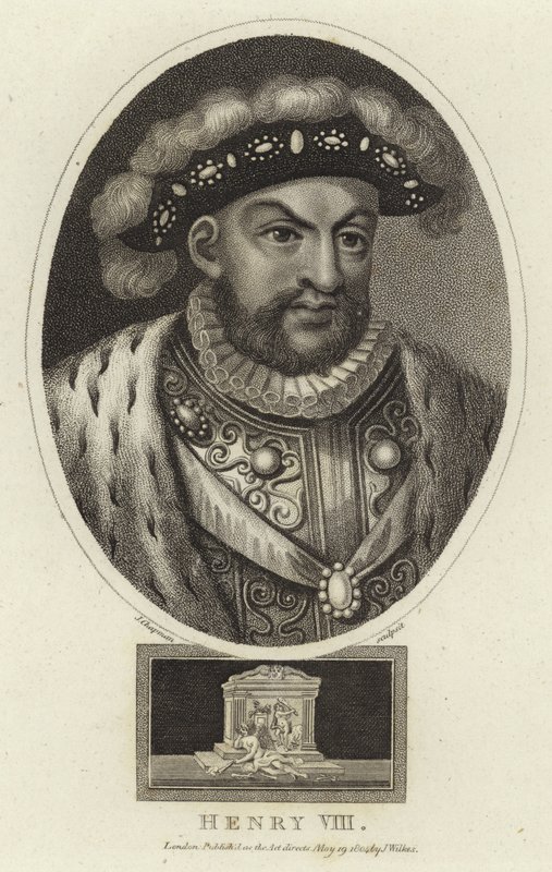 Anglický král Jindřich VIII od English School