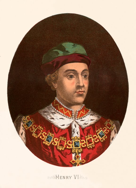 Král Jindřich VI od English School