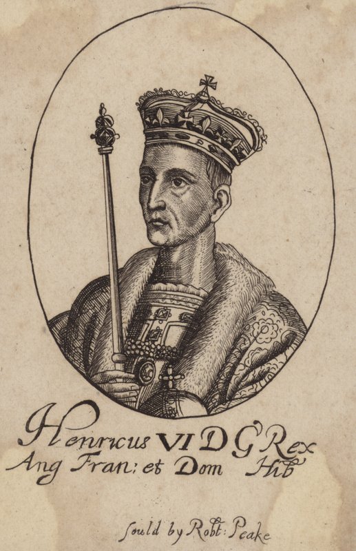 Anglický král Jindřich VI od English School