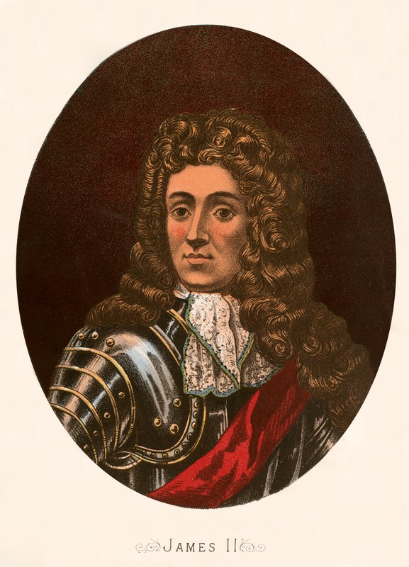 Král Jakub II od English School