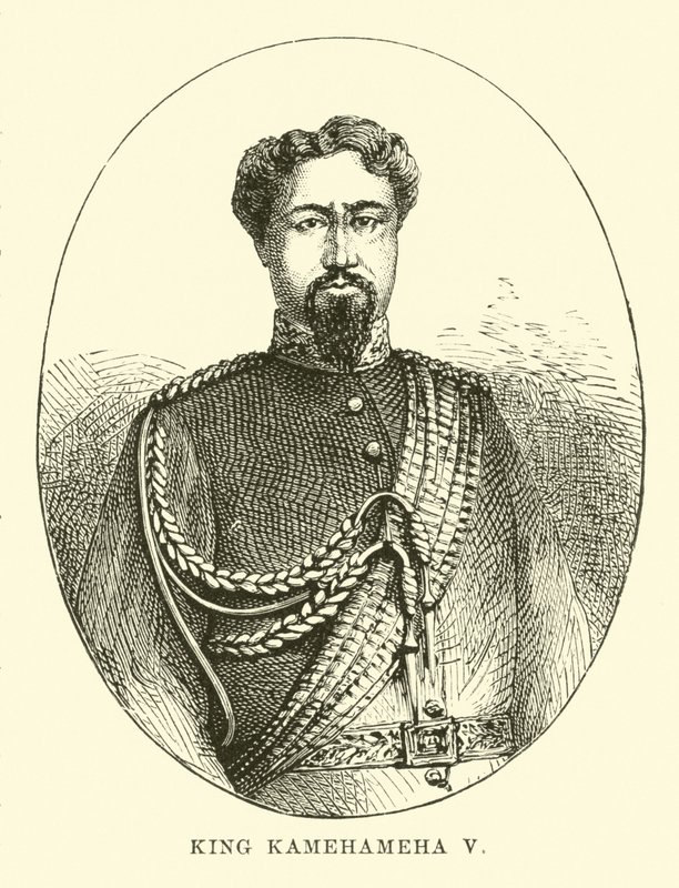 Král Kamehameha V od English School