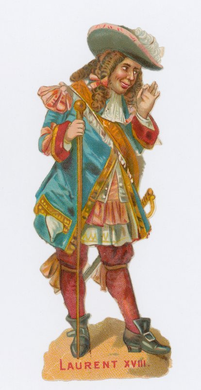 Král Laurent XVIII od English School