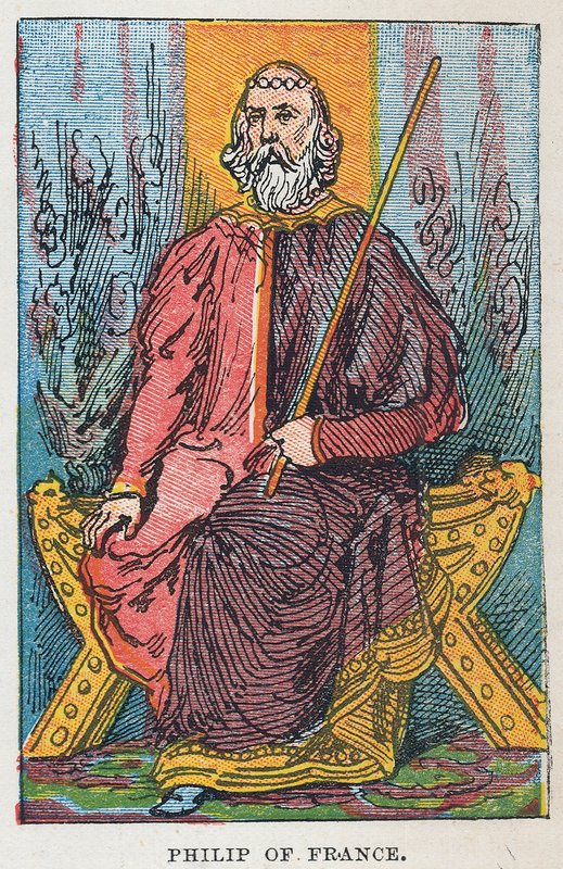 francouzský král Filip od English School