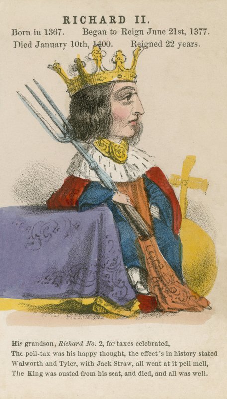 King Richard II (akvatinta) od English School