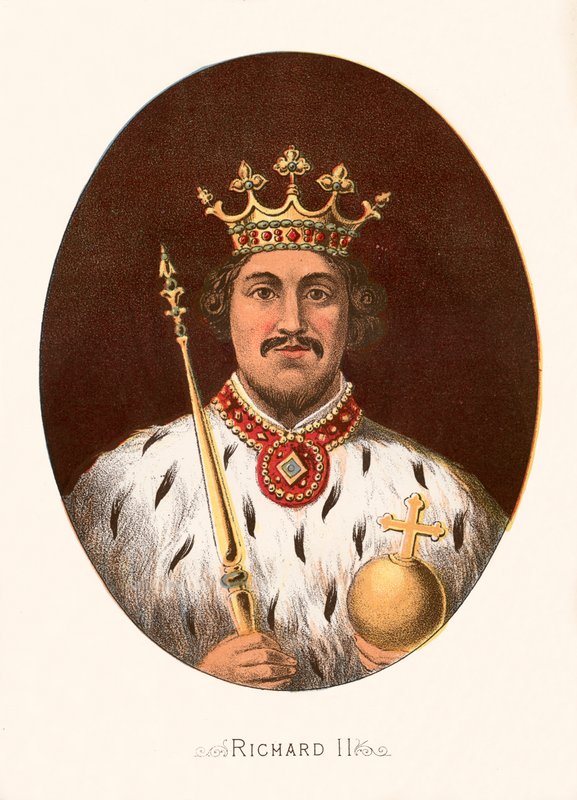 Král Richard II od English School
