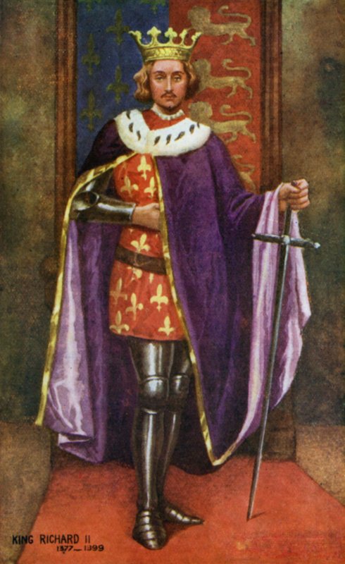 Král Richard II od English School
