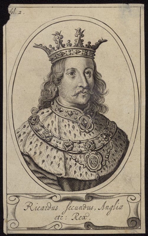 Anglický král Richard II od English School