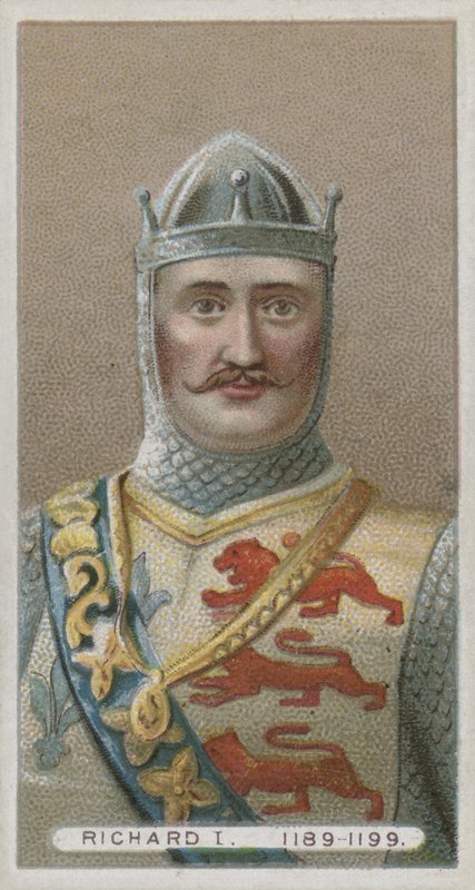 Král Richard I., Lví srdce od English School